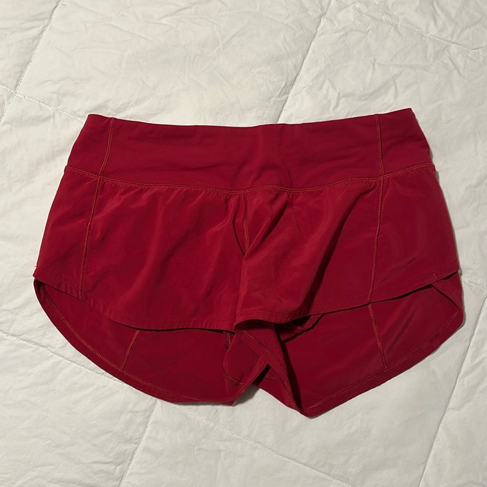 Lululemon shorts with inner liner. Size 4